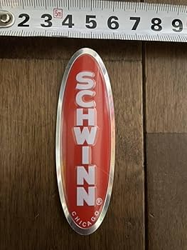 Amazon.co.jp: エンブレム Schwinn Head Badge シュウィン